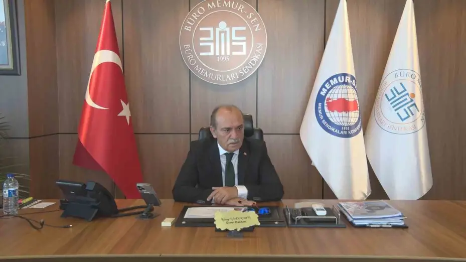 Büro Memur-Sen Başkanı Yazgan: "Toplu sözleşmede kamu çalışanlarını tatmin edecek bir teklif gelirse bu olumlu karşılanır"