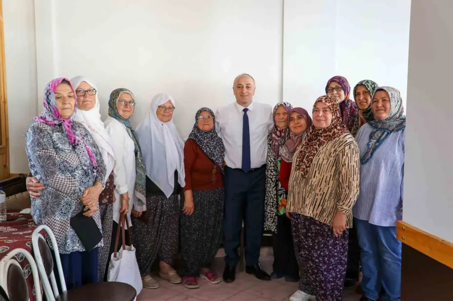 İl Müdürü Yüksel Çil Kızılinler Mahallesi’nde çiftçiler buluştu