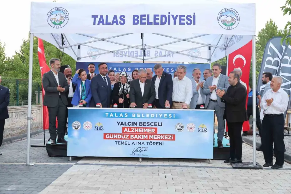 Talas’ta Alzheimer Gündüz Bakımevi’nin temeli atıldı