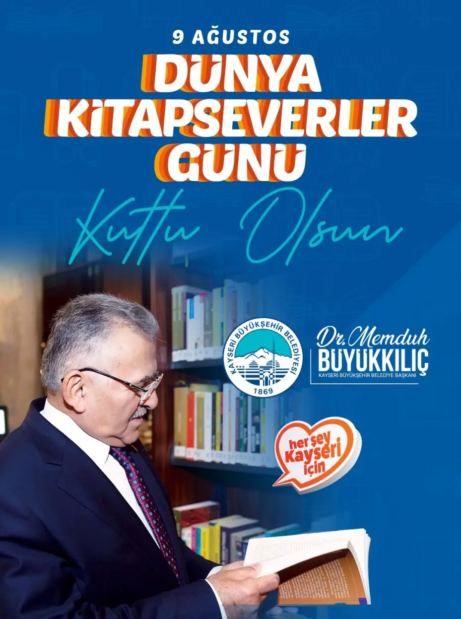 Başkan Büyükkılıç: "15 kütüphanede 1 milyonu aşkın ziyaretçi ağırladık"