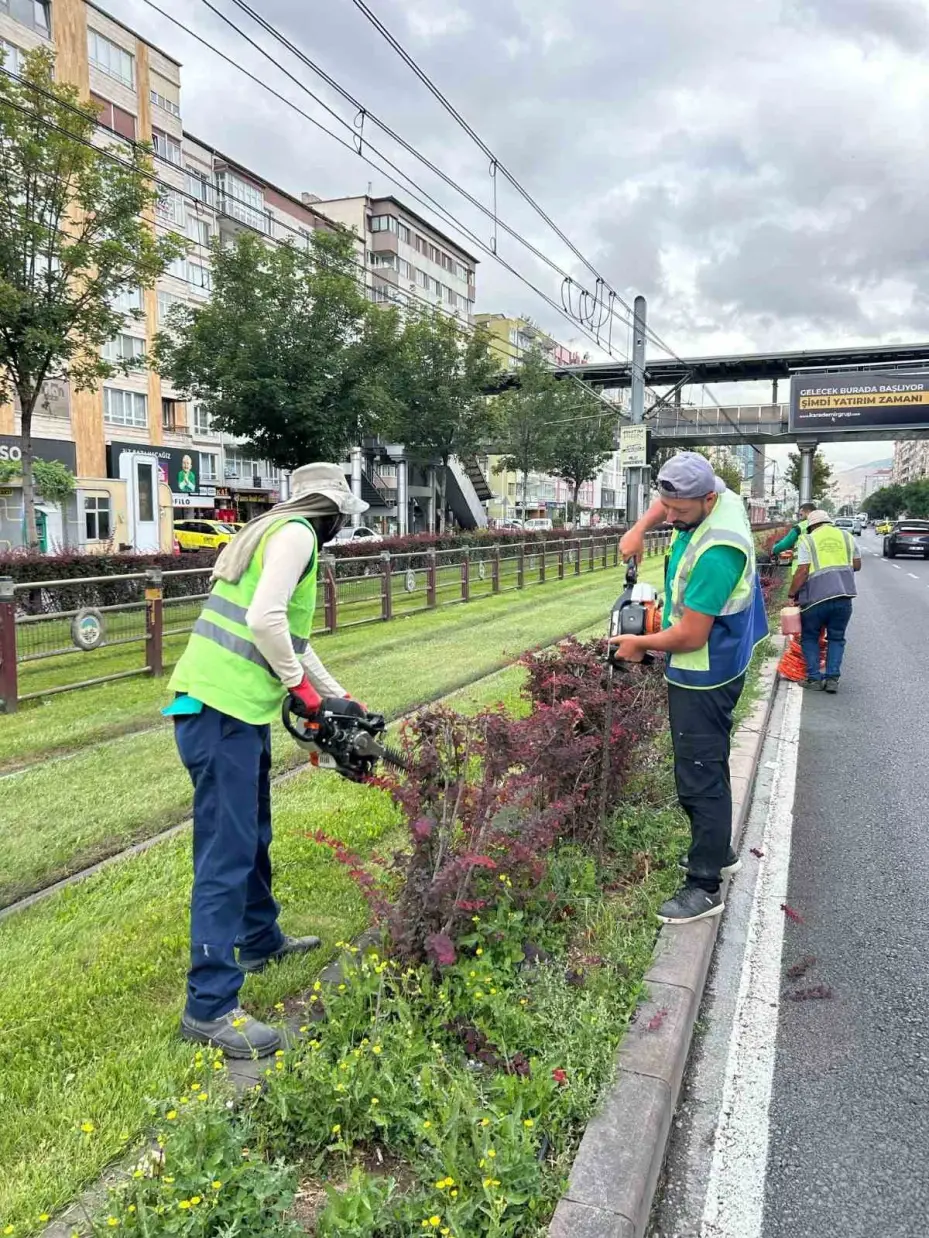 Daha yeşil Kayseri için çalışmalar sürüyor