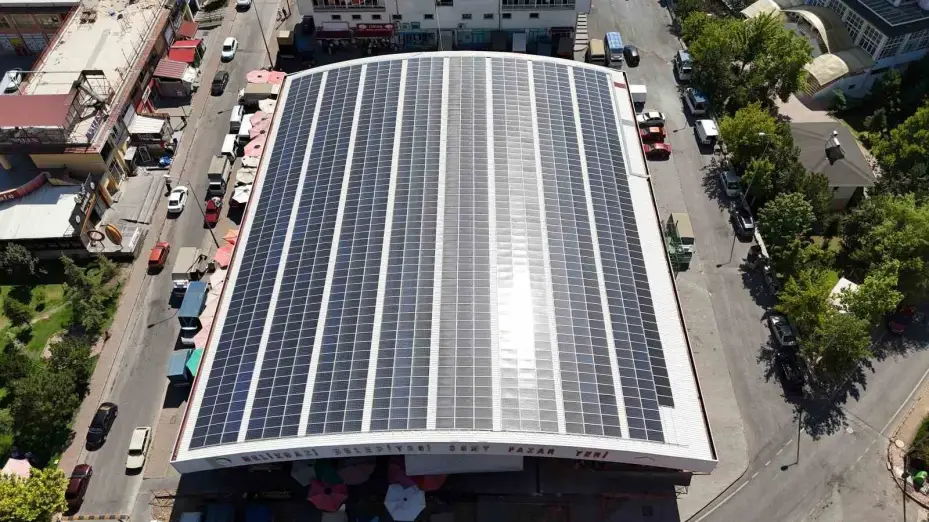 Melikgazi; GES ile elektrik üretimini kazanca çeviriyor