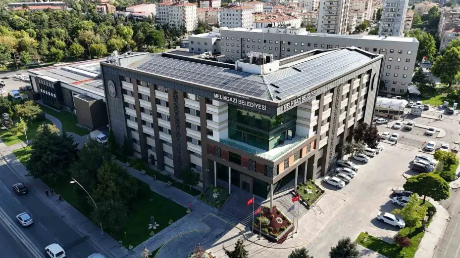 Melikgazi; GES ile elektrik üretimini kazanca çeviriyor
