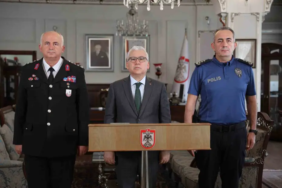 Sivas’ta asayiş olayları önceki yılın aynı dönemine göre yüzde 16 azaldı