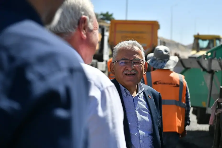 Başkan Büyükkılıç’tan 2 milyon TL’lik Erkilet Bulvarı bağlantı yoluna yakım takip