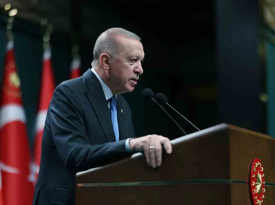 Cumhurbaşkanı Erdoğan: "Ülkemizin çeşitli ayak oyunlarıyla denklem dışına itilmesine asla müsaade etmeyeceğiz"
