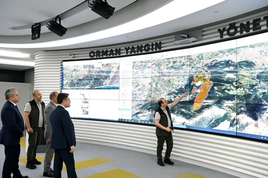 Bakan Yumaklı: "Bugün ülkemizde çıkan 55 orman yangınının 45’ini tamamen kontrol altına aldık"