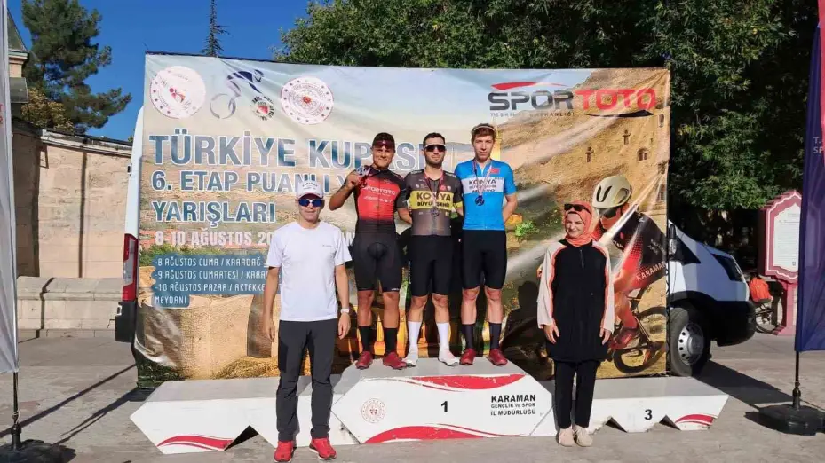 Karaman’da Türkiye Kupası 6. Etap Puanlı Yol Yarışları sona erdi