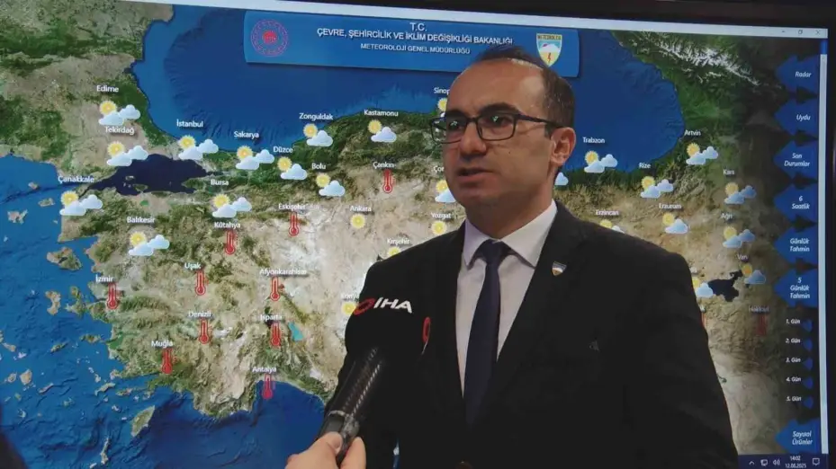 Ülke genelinde hava sıcaklıkları mevsim normallerinin üzerinde seyredecek