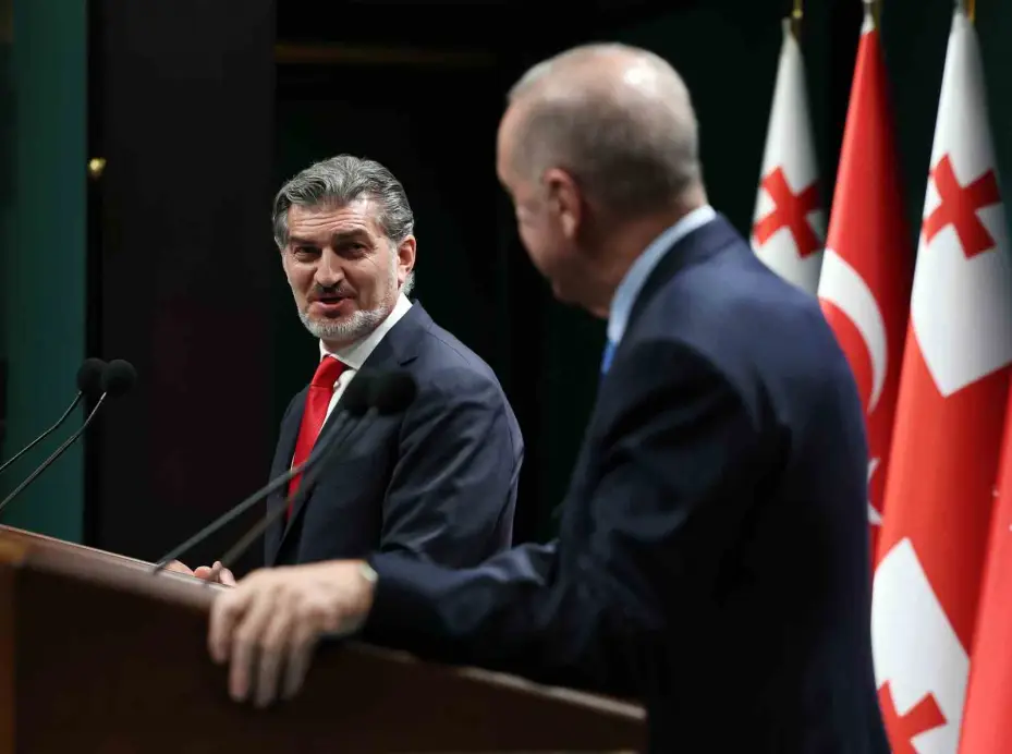 Cumhurbaşkanı Erdoğan: "Gürcistan ile yeni ticaret hedefimiz 5 milyar dolara emin adımlarla ilerliyoruz"
