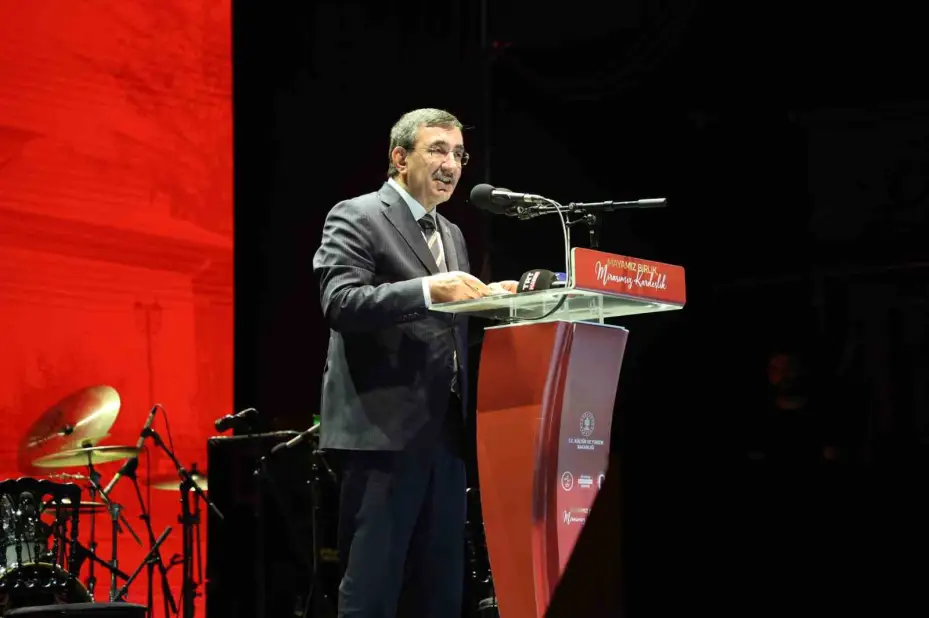 Cumhurbaşkanı Yardımcısı Yılmaz: "Terörsüz Türkiye, siyaset üstü bir meseledir"