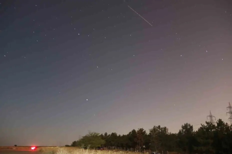 Perseid meteor yağmuru Eskişehir’de görsel şölen oluşturdu