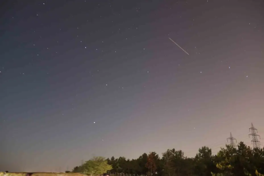 Perseid meteor yağmuru Eskişehir’de görsel şölen oluşturdu