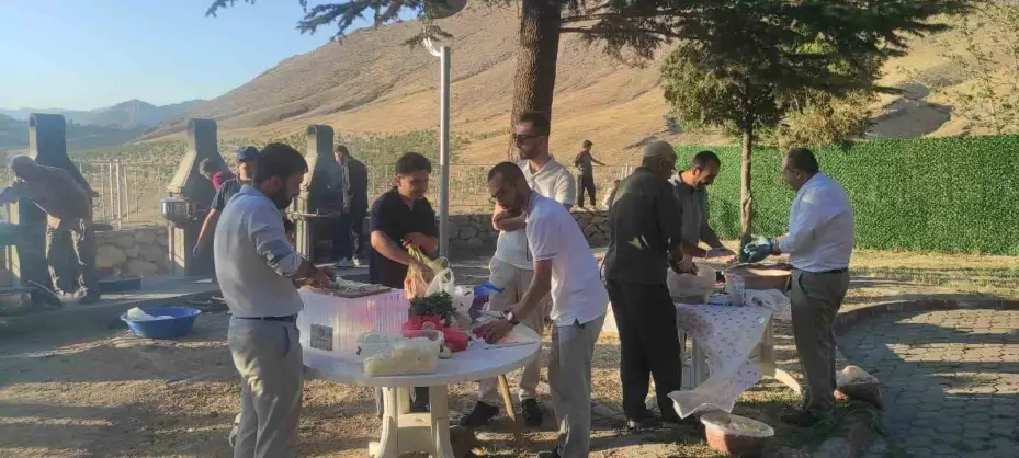Kur’an kursu öğrencileri bu kez piknikte bir araya geldi