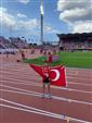 ERÜ öğrencisi rekor kırarak Avrupa şampiyonu oldu