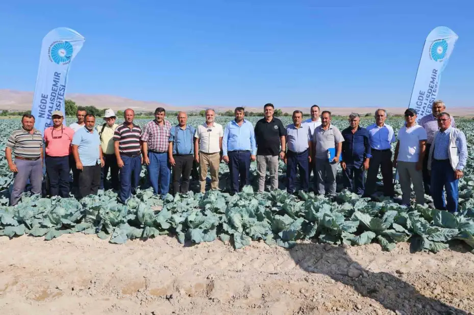 Niğde’de Çiftçi Buluşmalarının ilki Kaynarca Köyü’nde gerçekleştirildi