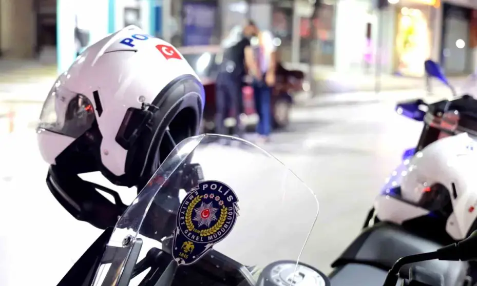 Aksaray’da yunus polislerinden şok uygulama