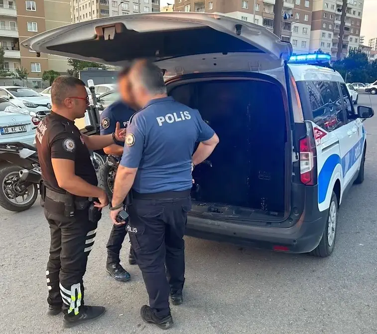 Kayseri’de 2 bin 30 araca ceza