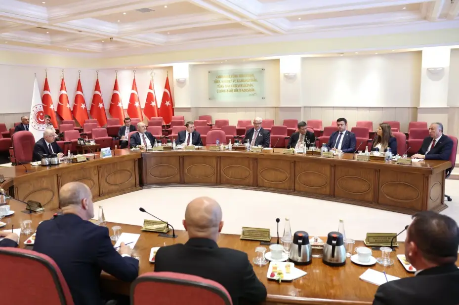 Bakan Güler, Türkiye Harp Malulü Gaziler, Şehit Dul ve Yetimleri Derneği Genel Başkanı Işık’ı kabul etti