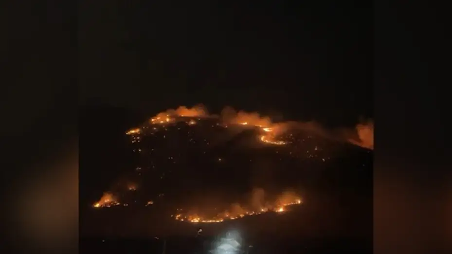 Niğde’deki mera yangını kontrol altına alındı