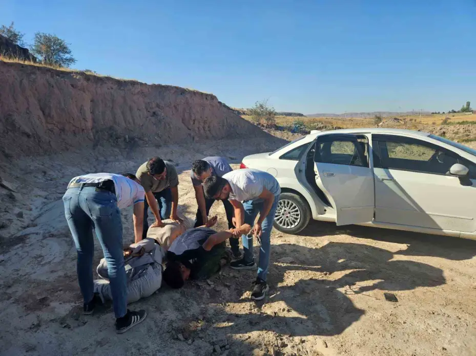 Nevşehir’de göçmen kaçakçılarına operasyon: 7 yabancı uyruklu yakalandı