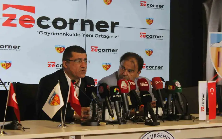 Kayserispor ile Zecorner arasında isim sponsorluğu anlaşması imzalandı