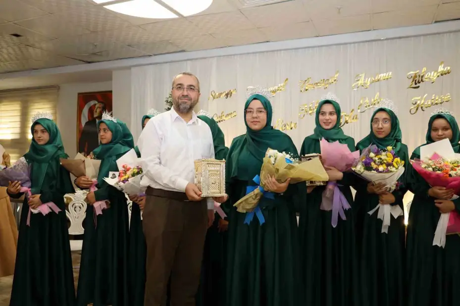 Yahyalı’da 12 hafız için gurur günü