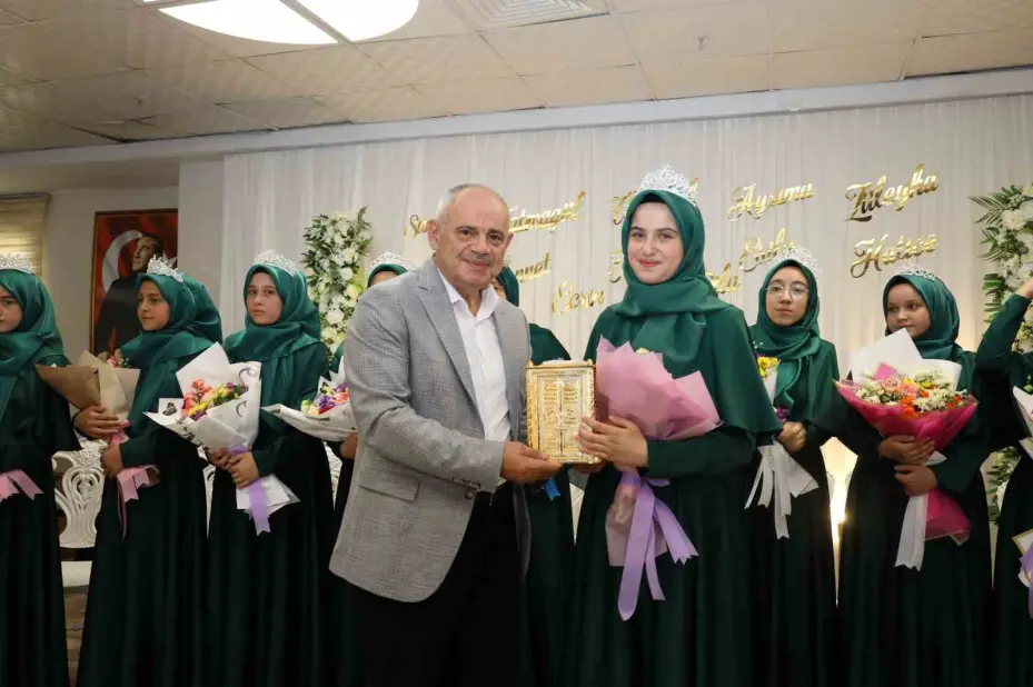 Yahyalı’da 12 hafız için gurur günü