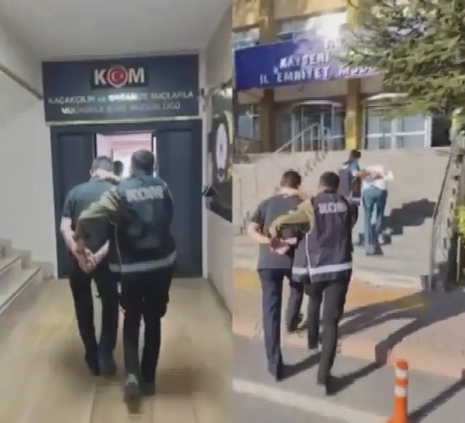 Kayseri’de silah kaçakçılarına operasyon: 5 gözaltı