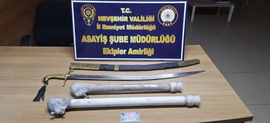 Kılıç ve demir sopalı kavga: 7 gözaltı