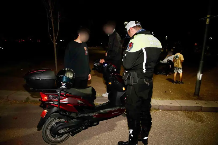 Polis ekiplerinden geniş kapsamlı uygulama