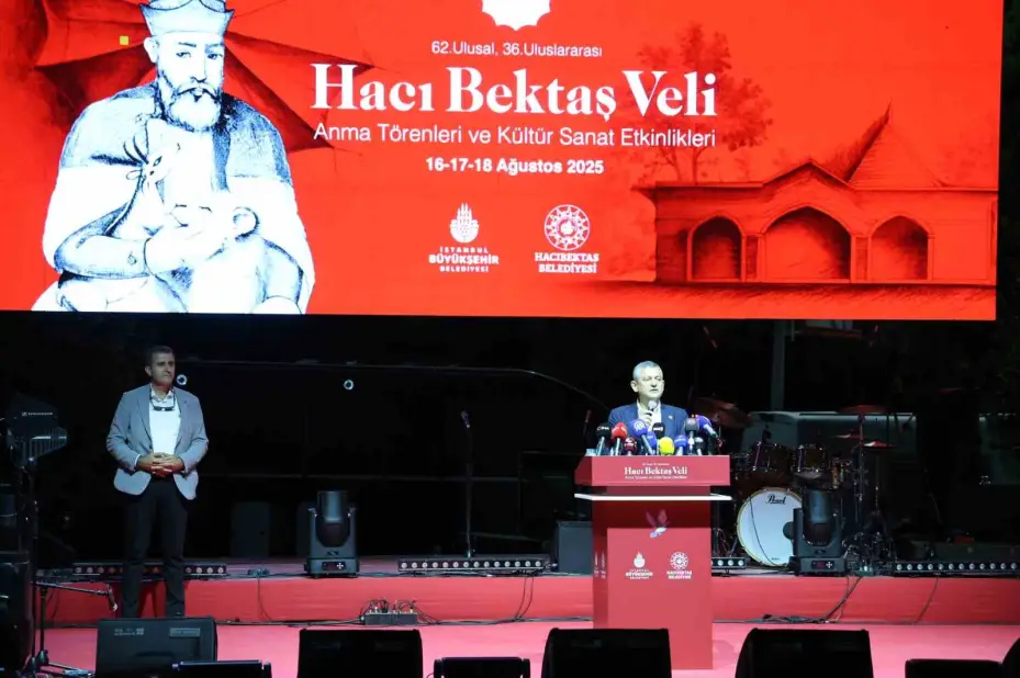CHP Genel Başkanı Özel, Hacı Bektaş Veli anma etkinliklerine katıldı