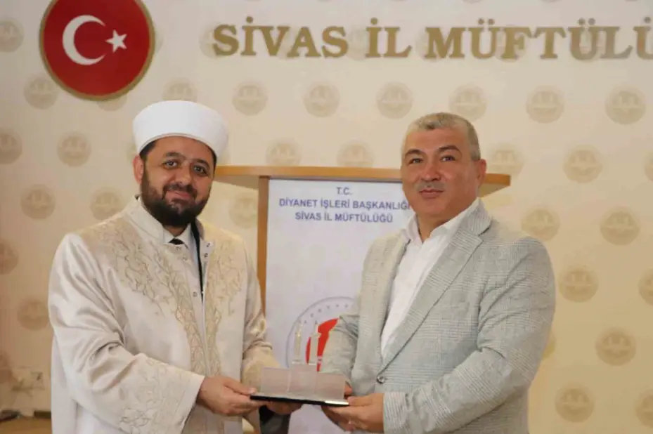 Sivas Müftülüğünde görev değişimi