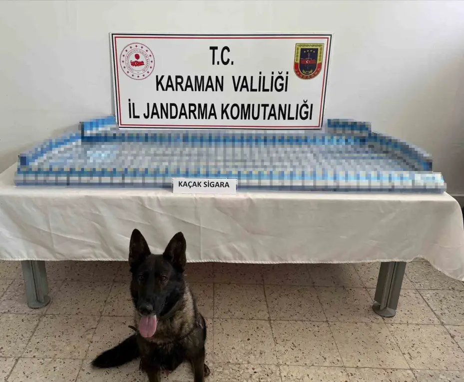 Karaman’da uyuşturucu ile tarihi eserler ele geçirildi