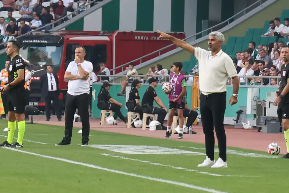 Trendyol Süper Lig: Konyaspor: 1 - Gaziantep FK: 0 (İlk yarı)