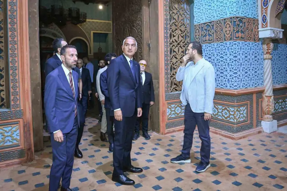 Bakan Ersoy’dan, Bozdağ Film Platolarına ziyaret