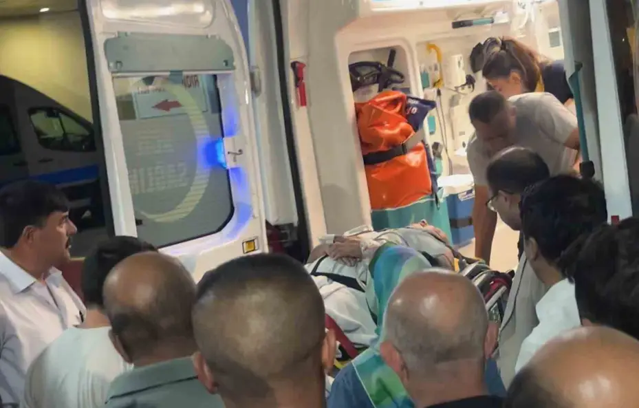 AK Partili Belediye Başkanı Cönger trafik kazası geçirdi