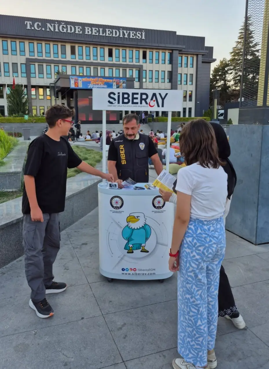 Niğde’de SİBERAY kapsamında bilgilendirme yapıldı