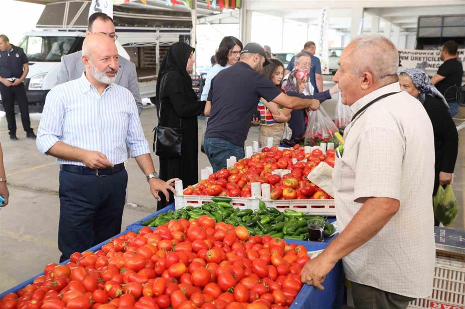 Başkan Çolakbayrakdar’a Ekolojik Pazar teşekkürü