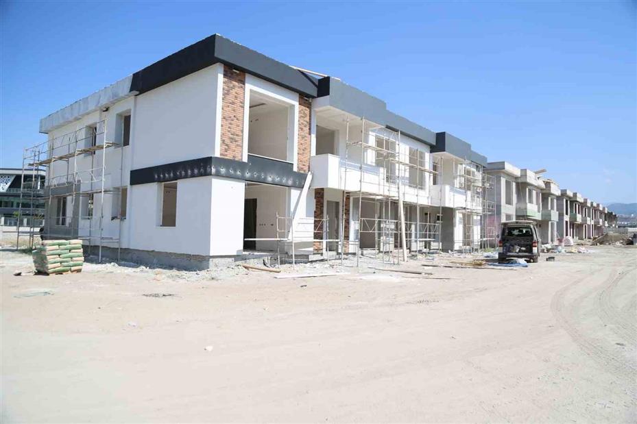 Melikgazi’nin Altınoluk Bahçeli Ev Projesi hızla yükseliyor