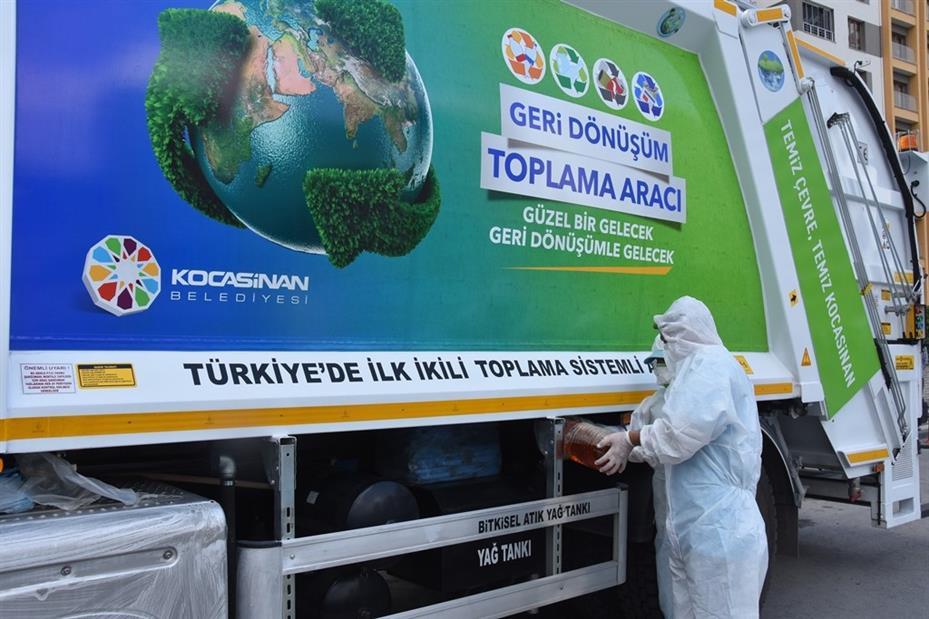 Başkan Çolakbayrakdar: "Türkiye’de ilk olan sistemle geri dönüşümde de öncüyüz"