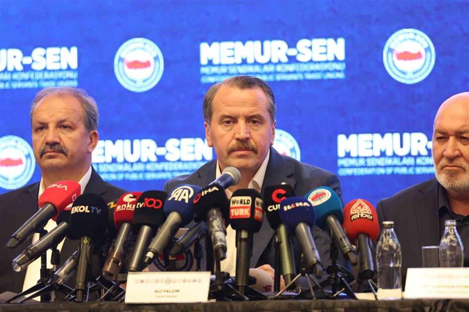 Memur-Sen Başkanı Yalçın: "Hakem heyetine hükümetin başvurmasını tavsiye ederiz"