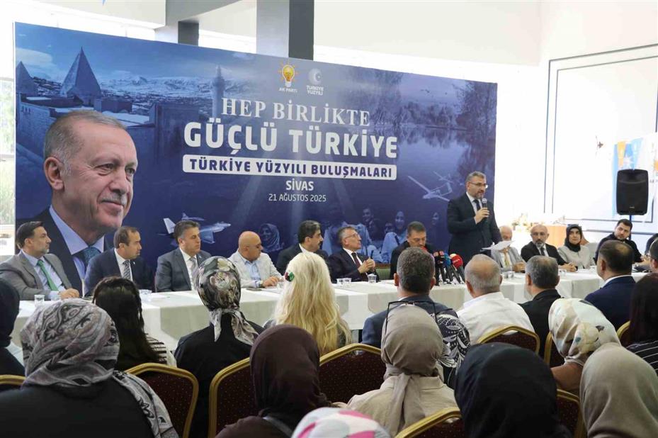 "Türkiye Yüzyılı Buluşmaları" Sivas’ta gerçekleştirildi