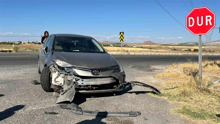 Kayseri’de trafik kazası: 2 yaralı