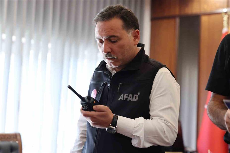 Kayseri’de haberleşme tatbikatı gerçekleştirildi