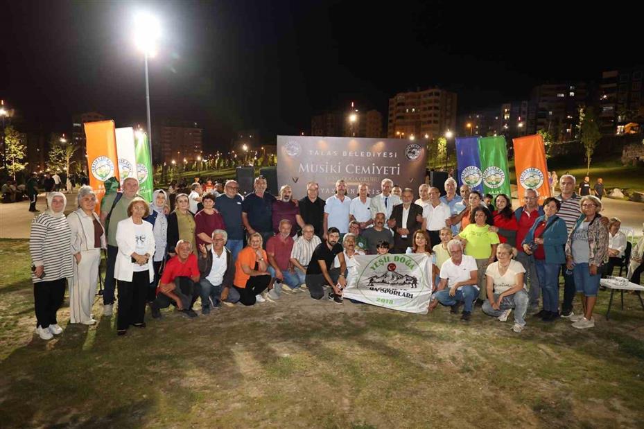 Talas Millet Bahçesi’nde keyifli bir akşam daha