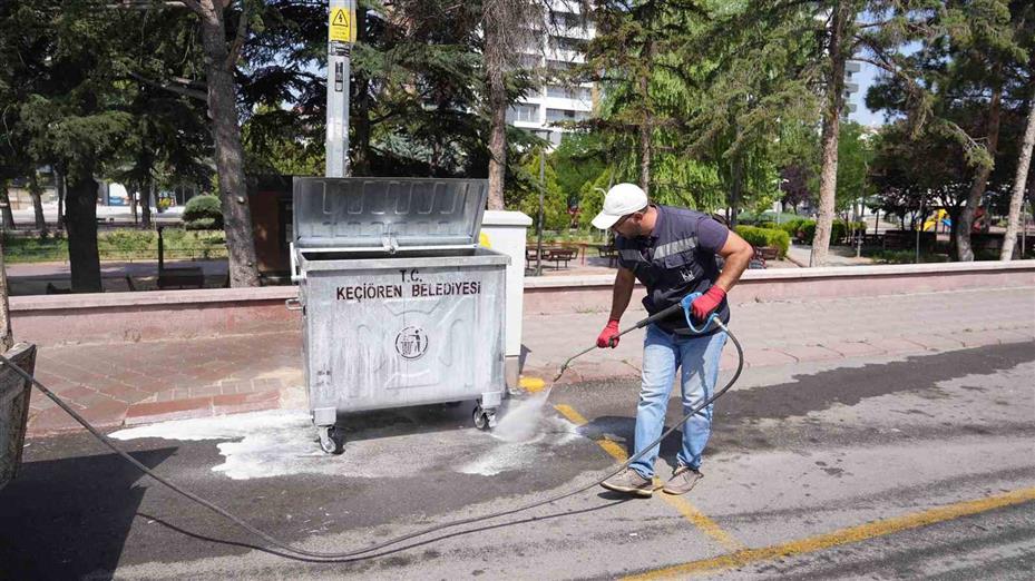 Keçiören’de geniş kapsamlı temizlik seferberliği