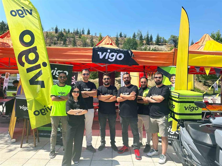 Vigo, Ankara’da düzenlenen Kurye Festivali’ne katıldı