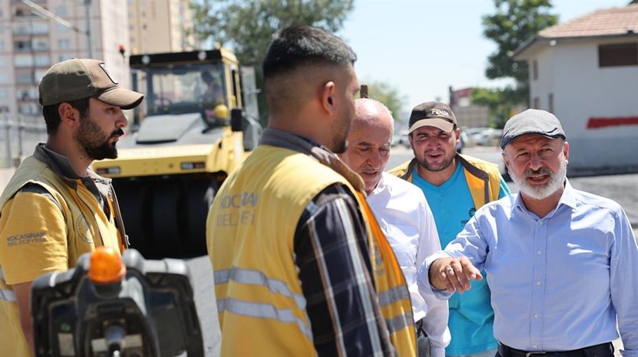 Başkan Çolakbayrakdar: "Çalışmalarımız, ulaşımı kolaylaştırıyor, iş yerlerinin çehresini değiştiriyor"