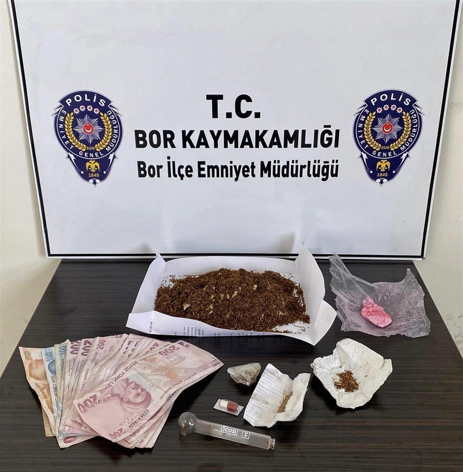 Bor’da uyuşturucu operasyonu: 4 gözaltı